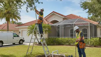 Brandon, FL plumbing repair technician fixing a residential leak for plumbersbrandonfl-new.com