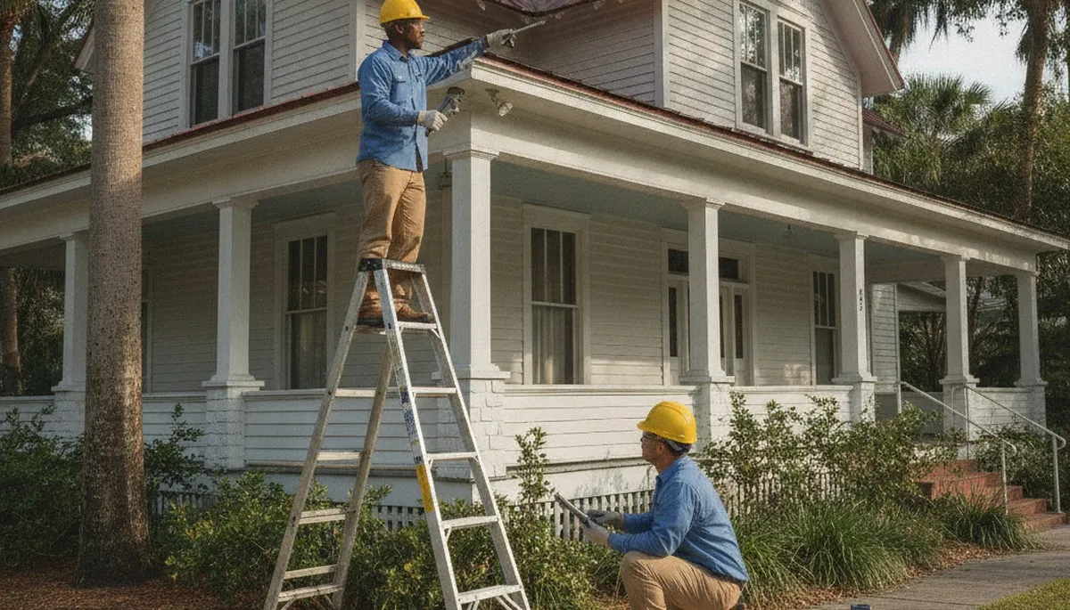Plumber repairing pipes in Brandon, FL for residential plumbing service