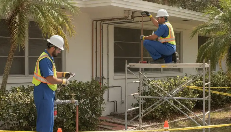 Brandon, FL plumbing repair team servicing homes and businesses with professional plumbing solutions