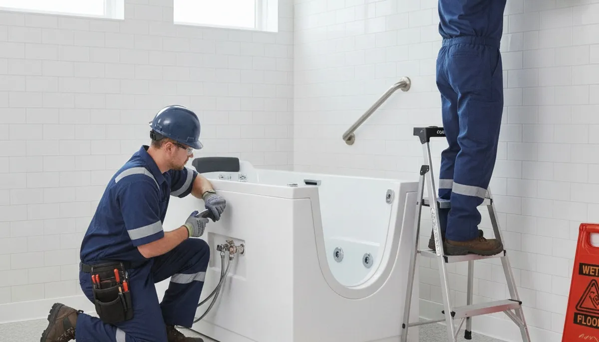 Walk-in tub installation for Brandon, FL homes by On Call Plumbers